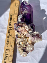 Load image into Gallery viewer, Smoky Amethyst w/ Amethyst and Hyalite Opal
