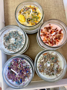 Mountain Minerals Intention Candles