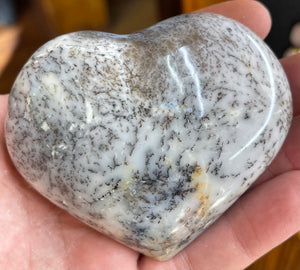 Dendritic Opal Hearts