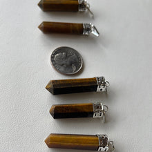 Load image into Gallery viewer, Tigers Eye Point Pendants
