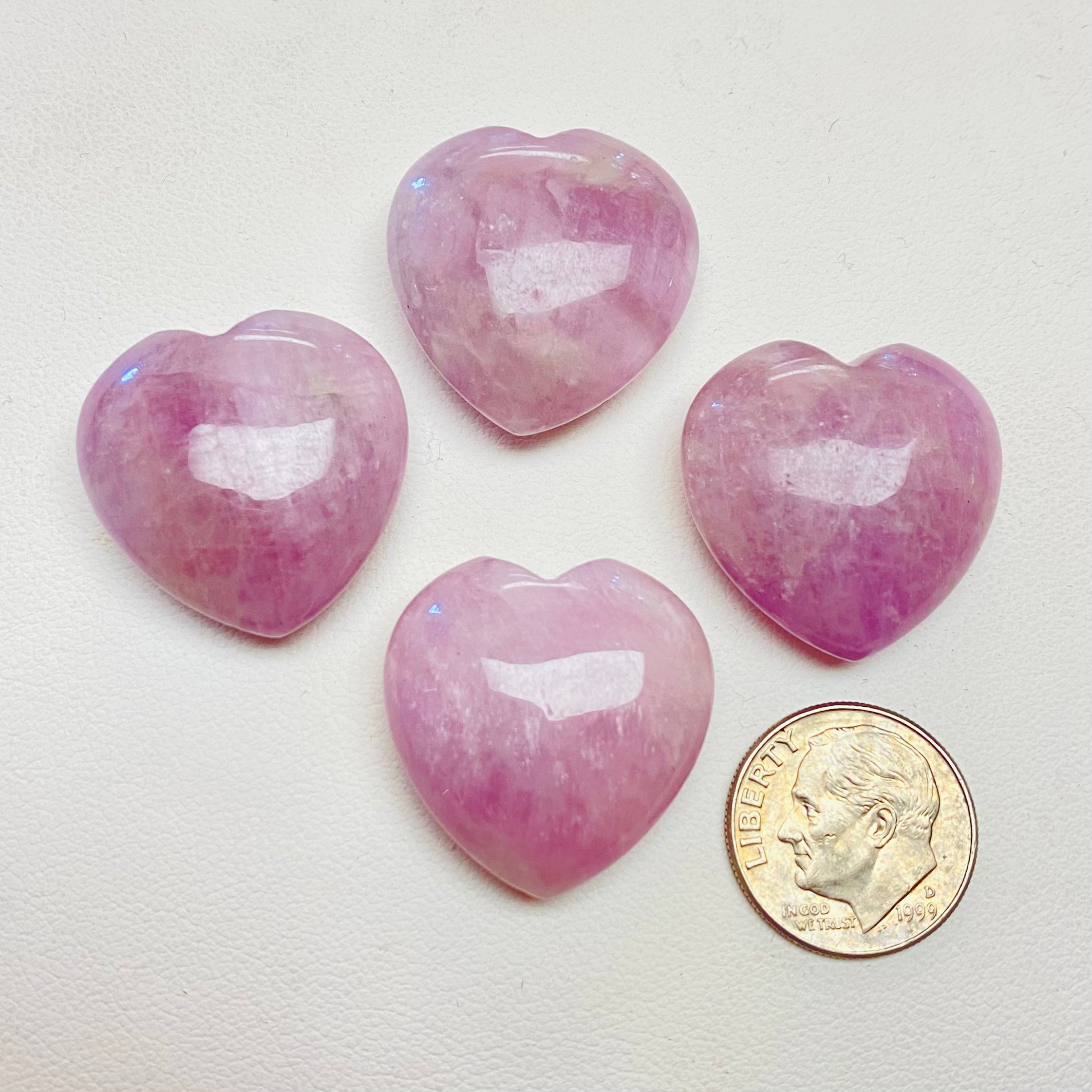 Kunzite Hearts Mountain Mineral Market