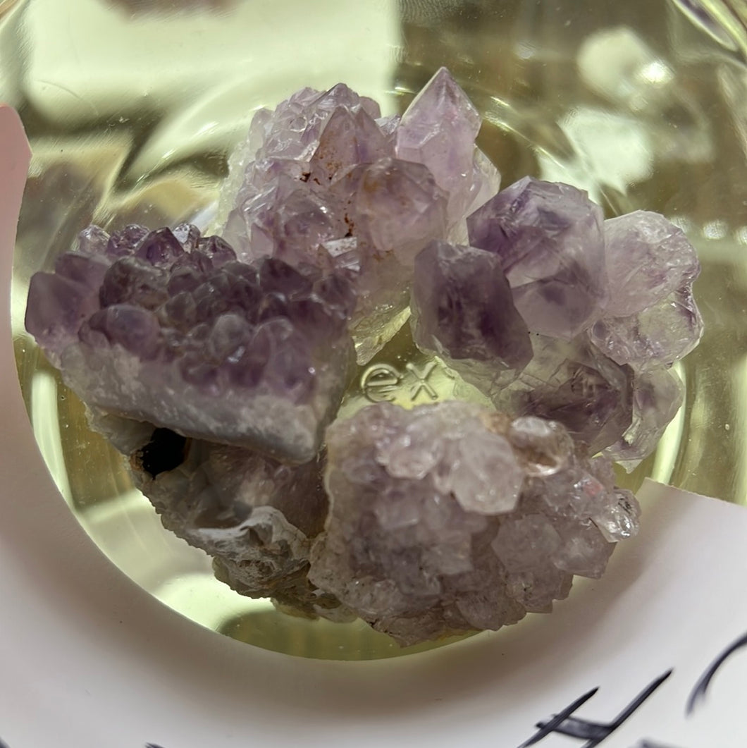 Amethyst clusters from India