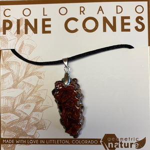 Pine cone pendants