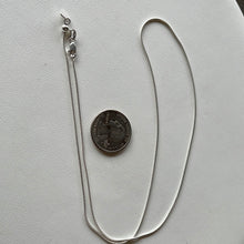 Load image into Gallery viewer, .925 Sterling Silver Adjustable Snake Chain

