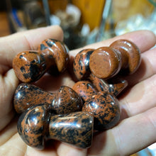 Load image into Gallery viewer, Mahogany Obsidian Mushrooms 1.5 inch
