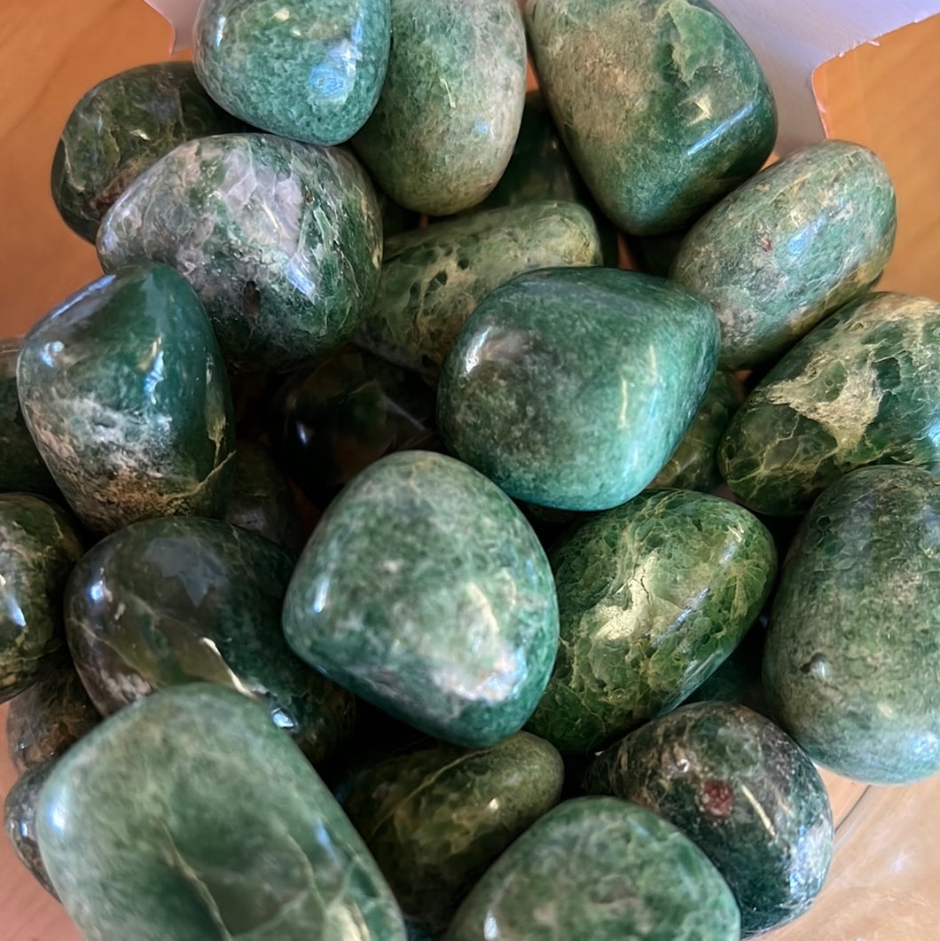 Jade tumble stones